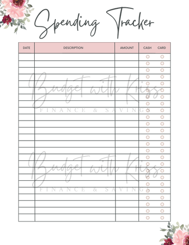 Digital Spending Tracker